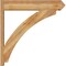 Ekena Millwork Thorton Arts & Crafts Rough Sawn Outlooker, Western Red Cedar, 8"W x 40"D x 40"H OUT08X40X40THR03RWR - alternate 3